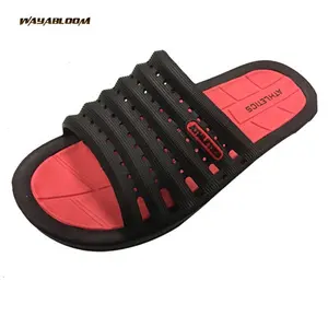 Casual Bathroom Slippers Women Simple Anti-slip Mules Promotion of Classic PVC Printed Women&#39;s Summer Fashion Shoes