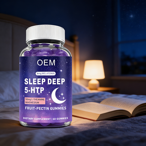 Натуральные жевательные конфеты для сна с мелатонином 5 мг, 5-HTP и GABA, 60 штук – помогают быстро заснуть и проснуться свежим. - Product Image 2