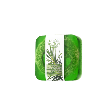 Aceite esencial de árbol de té <span class=keywords><strong>australiano</strong></span> transfronterizo, barra sólida de jabón, lufa, baño de limpieza hecho a mano, Limpieza Profunda, hidratante grande - Product Image 1