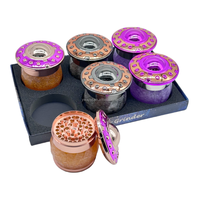 Nouveau broyeur d'herbes en alliage de Zinc de conception UFO pour les produits de magasin de fumée grossiste de tabac accessoires de fumer broyeur