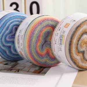 Mengchu 8 tinto filo di pizzo all'uncinetto estate bambino a maglia per cucire tessitura all'ingrosso per bambini 8S filato misto in fibra acrilica" - Product Image 3