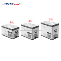 Réfrigérateur de Camion à Double Température et Commande Unique AC.684.165 30L 40L 50L, Congélateur de Voiture 12V 24V 100-250V, Glacière de Camping