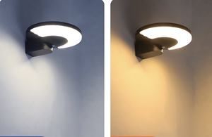 Lampe murale extérieure en aluminium de style nordique moderne, éclairage solaire simple, étanche, <span class=keywords><strong>d</strong></span>écoration pour couloir et balcon - Product Image 5