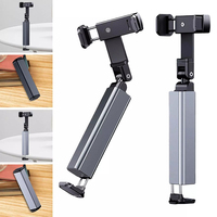 Takenoken aluminium multifonctionnel support de support de téléphone portable universel pliable réglable bureau Mobile avion support lit fort