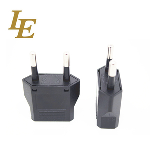 Adaptador de Enchufe de Corriente Alterna de EE. UU. a Dinamarca, Color Negro, Venta al Por Mayor - Product Image 3