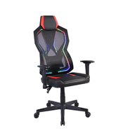 Chaise de jeu de style moderne Offre Spéciale spéciale avec chaise de jeu réglable à dossier haut réglable RVB nouveauté