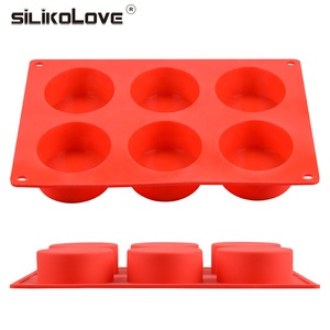 MUYULINS Food Grade Silicone 6 Cavity DIY Soap Making Mold Oval Kitchen <b>Accessories</b> - Product Image 2