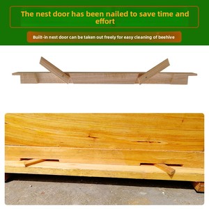 Wholesale Custom <strong>Langstroth</strong> <strong>Beehive</strong> Various Specifications New Condition <strong>Beehive</strong> Frame Core Components Bee Box