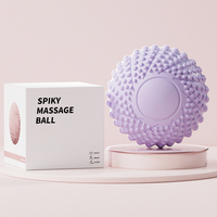 Balle de massage magnétique TPE compacte et portable pour la récupération musculaire, idéale pour le yoga, la remise en forme et l'exercice, avec personnalisation du logo