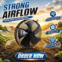 FENGDA YWFD450 AC Elektrischer Kanal-Axialventilatormotor für Kühlschränke Kugellager 380V Gusseisen-Lüfterblätter OEM-unterstützte Konstruktion