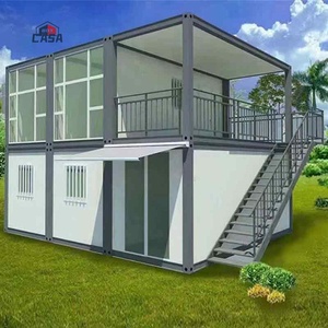 Двухслойный быстро устанавливаемый плоский дом для мобильных роскошных вилл, контейнер для дома, портативный модульный дом, отель - Product Image 6