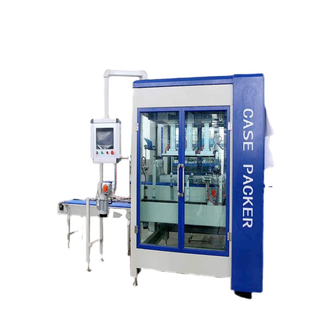 Automatic High-Speed Carton Packaging Machine for Water Bottles with Durable Corrugated Cardboard Boxes