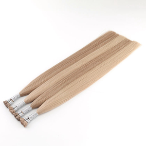 Extensions de <span class=keywords><strong>cheveux</strong></span> de luxe à double trame, 100 % <span class=keywords><strong>cheveux</strong></span> humains vierges, soyeux et doux, sans perte de <span class=keywords><strong>cheveux</strong></span>, pour salons euro-américains - Product Image 4