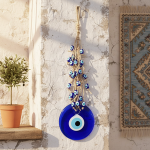 32x8cm Evil Eye Ornament Tenture murale Accessoire décoratif intrigant - Product Image 3