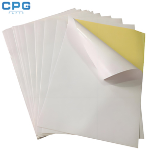 Papel Autoadhesivo Brillante y Mate, Suministro Directo de Fábrica, Hojas A4 de 80 g/m², Papel Imprimible para Etiquetas - Product Image 1