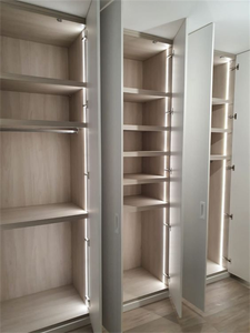 Cbmart מותאם אישית ארון עץ עם מגירה ארונות להראות ריהוט חדר אמבטיה לפרויקטי בניין בתים - Product Image 3