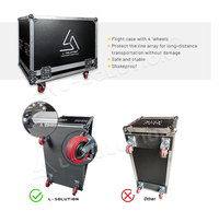 Caisson de basses actif L-solution Sub 8006 double 18 pouces 4 ohms 2500W, système audio professionnel pour scène et DJ