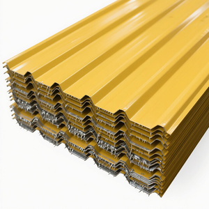 แผ่นเหล็กเคลือบสีชุบสังกะสี ได้รับการรับรองมาตรฐาน BIS และ ASTM สำหรับโรงเก็บของทรงโค้ง, หลังคา และงานก่อสร้าง - Product Image 5