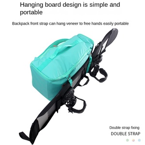 Sac à dos de <span class=keywords><strong>ski</strong></span> imperméable pour femme de 65 L avec roues, compartiment sec et humide séparé, rangement pour bottes de <span class=keywords><strong>ski</strong></span> et casque, pour les sports de neige débutants - Product Image 5