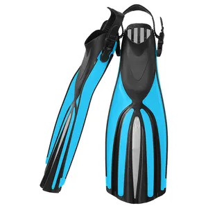 2023 scuba diving equipment professional adult open heel rubber swim training pinne flipper migliori pinne per lo snorkeling e le immersioni