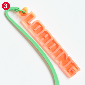 Marcapáginas Acrílico para Juegos, Diseño Retro de Guardado/Carga 3D, para Libros, Novelas, Manga, Cómics, Regalo, Personalizado, Hecho en Japón, OEM, ODM - Product Image 6