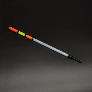 ZHUO RUN usine OEM10 pièces/Lot Pvc <span class=keywords><strong>Tube</strong></span> flotteur pêche Bobber flottabilité plastique filet de pêche flotteur Bobber - Product Image 5