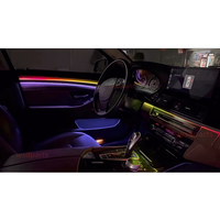 Pièces automobiles RHD LHD pour BMW Série 5 F10 F18, éclairage d'ambiance, amélioration de l'éclairage intérieur de la voiture, panneau de garniture 1:1