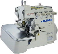 Machine à coudre surjeteuse industrielle à grande vitesse à 4 fils JUK1 MO-6714S d'occasion