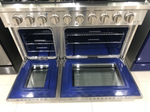 Estufas de Cocina SENG de 8 Quemadores, Estufa de Acero Inoxidable a Gas, Horno Independiente para Hornear - Product Image 4