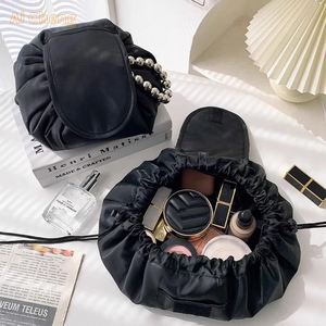 便携式懒人化妆包旅行洗漱用品收纳袋拉绳嘴防尘大容量收纳袋 - Product Image 3