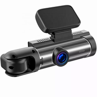 Kamera Dvr Mobil, 3.16 Inci FHD 1080P 2K Wifi Dashcam 2 Lensa Dashcam Depan dan Belakang Perekam Video Penglihatan Malam Auto Dash Cam