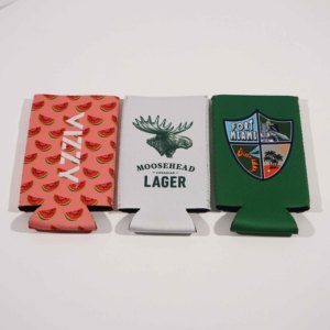 Fabbrica all'ingrosso di sublimazione in Neoprene Logo 12oz sottile può più freddo di birra alta manica isolante termica 12oz coppe d'acqua - Product Image 3