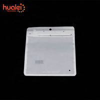 Vente en gros OEM petit sac d'emballage en plastique OPP Zip Lock Ziplock avec trous de suspension pour masque facial Pack
