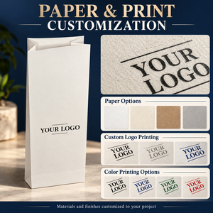 Bolsas de Papel Blancas Personalizadas con Refuerzos Laterales Plegables para Hoteles, Viajes en Tren, Artículos de Aseo para Huéspedes - Product Image 5