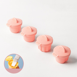 ชุดถ้วยซิลิโคนสำหรับต้มไข่ 4 ชิ้น ปลอดสาร BPA สำหรับทำ<span class=keywords><strong>ไข่</strong></span>ดาวในไมโครเวฟหรือเตา - Product Image 3