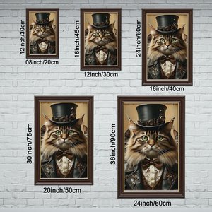 Cuadro Decorativo Retro de 20x30 Pulgadas con Diseño de Remolque de Viaje en Madera con Marco Dorado para un Ambiente Divertido - Product Image 2