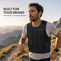 Sac à dos d'hydratation personnalisé Jogging Trail Marathon Randonnée Cyclisme Vessie d'eau Sac à dos léger Hydratation Running Gilets