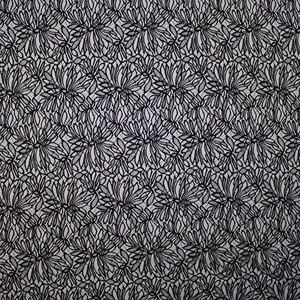 Tinh Tế Malaysia 150*300Cm Ưa Thích Hoa Màu Đen Lưới Chantilly Ren Vải Nylon Lông Mi Ren Vải Cho - Product Image 5