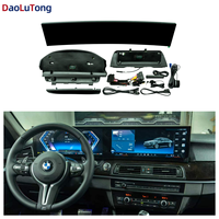 Écran LCD double 15,8 pouces, autoradio Android, lecteur multimédia Linux, Carplay pour BMW Série 5 F10 F18 2010-2017