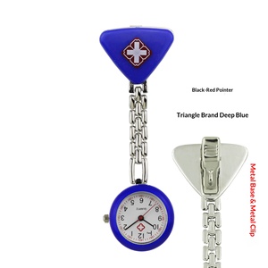 ساعة جيب مستديرة لطيفة للممرضات والأطباء في المستشفيات، حركة كوارتز، حزام معدني 26 مم، ساعة جيب معلقة - Product Image 5