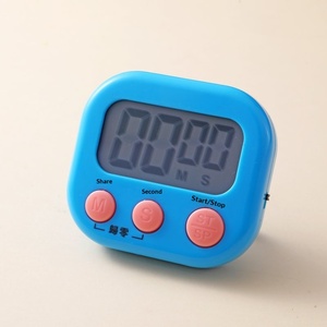 Minuteur de cuisine pour étudiant, grand écran, réveil électronique, gestion du temps, matériau ABS, attraction magnétique, minimalisme moderne - Product Image 2