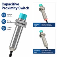 Capteur photoélectrique capacitif anti-corrosion WTX IP67 de haute qualité à bas prix, série WTX-CP, sortie NPN/PNP 10-30V DC