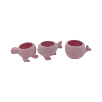 Vase en céramique floqué, figurines de printemps et de Pâques, design européen, motif mignon, décoration de la maison, accessoires de table, multi-pièces