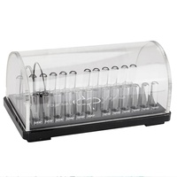 Organisateur de fils de ligature orthodontiques dentaires, porte-ligatures métalliques préformés ronds, étui en acrylique pour clinique dentaire