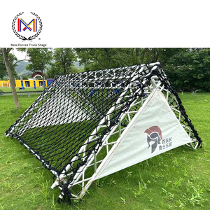 Thomas adulto spartano corsa ad ostacoli capriata portatile in alluminio piramide Monkey Bar in acciaio capriata del tetto supporto per palcoscenico - Product Image 2