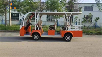 Bus électrique à double étage à prix d'usine, mini-bus touristique à toit ouvert pour parcs d'attractions et visites de ville