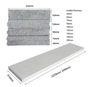 Desain Modern EPS semen Sandwich ringan <span class=keywords><strong>Precast</strong></span> beton Panel dinding tahan api papan untuk aplikasi eksterior inti busa - Product Image 5