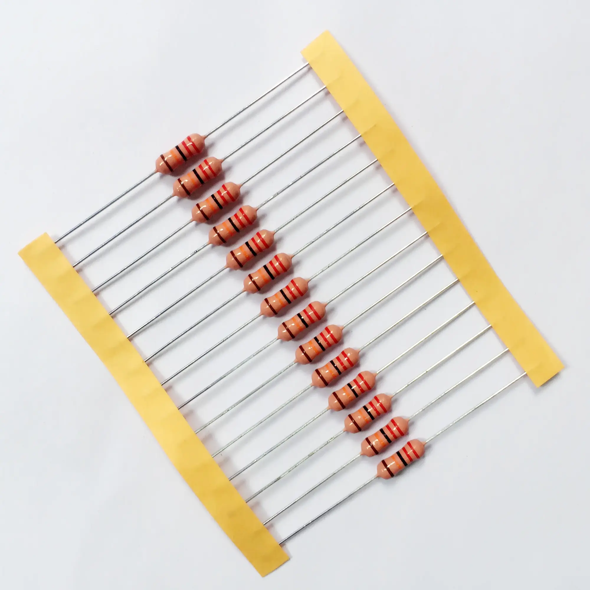 HV resistor glasir logam tegangan tinggi 2W 10 Ohm