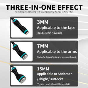 Appareil <span class=keywords><strong>de</strong></span> lifting facial Coolwave 2,45 GHz à 3 poignées avec grand écran pour le remodelage corporel et le contouring – Appareil Coolwave - Product Image 3