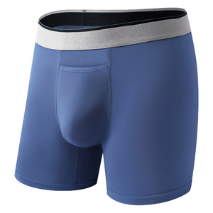Calzoncillos de Bambú CELINNE para Hombre, Sin Costuras, Cintura Elástica, Bolsa Delantera, Transpirables, Casuales, para Uso Diario - Product Image 2